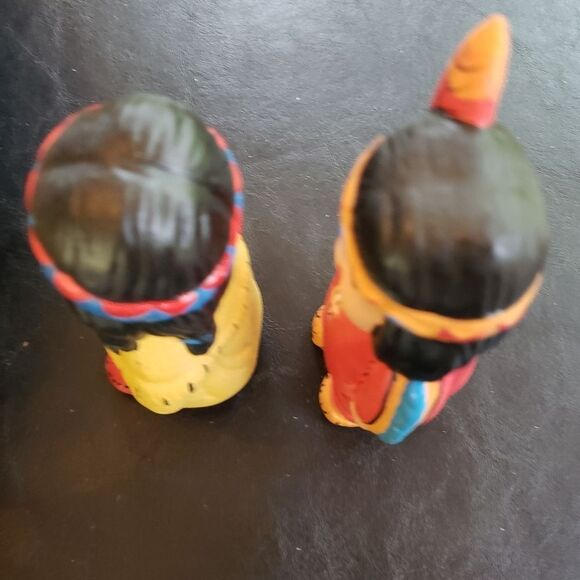 Bisque American Indian Boy & Girl Set - Picture 6 of 8